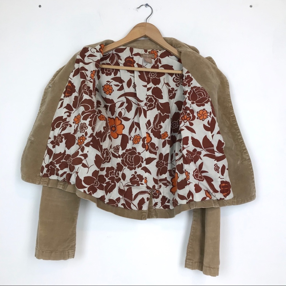 Forever 21 Corduroy Blazer Sz S - Picture 6 of 8